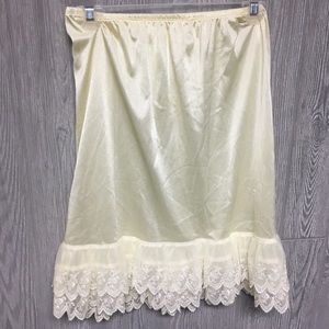 Off White Womens Slip Extension Small